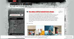 Desktop Screenshot of fragmentsurbains.com